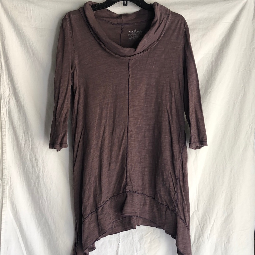 Purple pullover top